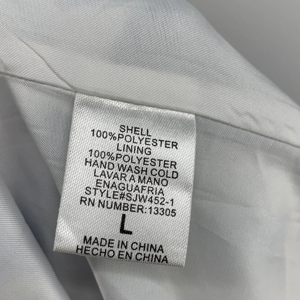 Sz L San Joy Women's spring Floral Print Skirt Hand Washable USED 🌸💐So Pretty!🌼🌺 - Picture 14 of 17